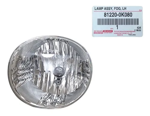 Farol Neblina Lado Esquerdo Toyota Hilux Srv 2005/15