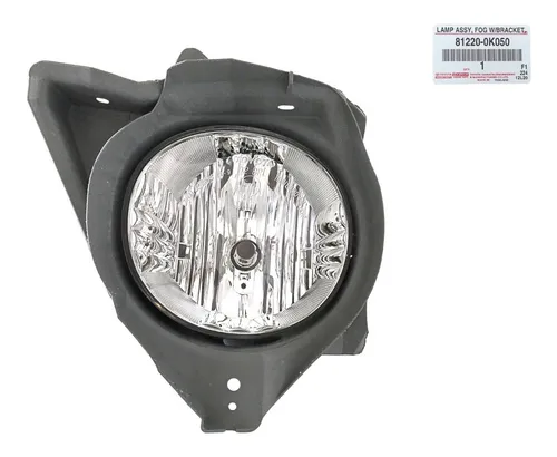 Farol Neblina Lado Esquerdo Toyota Sw4 2005 A 2011