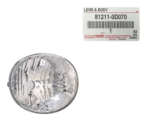 Farol Neblina Lado Direito Toyota Hilux Srv 2005/15