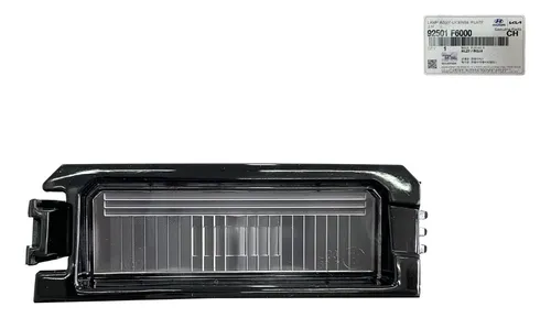 Lanterna Placa Lado Esquerdo Hyundai Hb20 2019/2021
