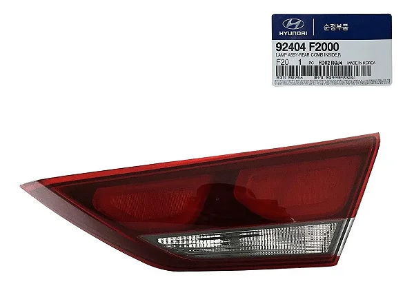 Lanterna Tampa Traseira Lado Direito Hyundai Elantra 16/20
