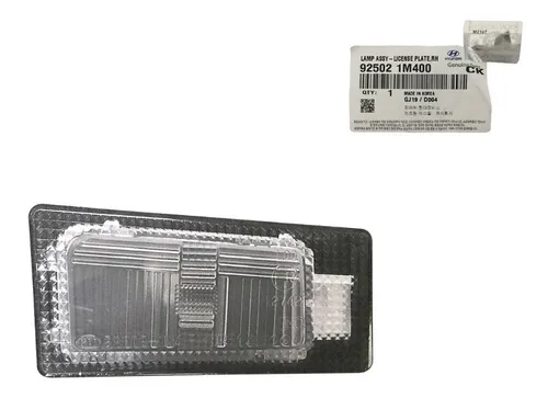 Lanterna Placa Lado Direito Kia Cerato 14/18 Elantra 11/15
