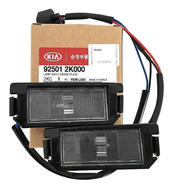 Lanterna Placa Kia Soul 2008 A 2011