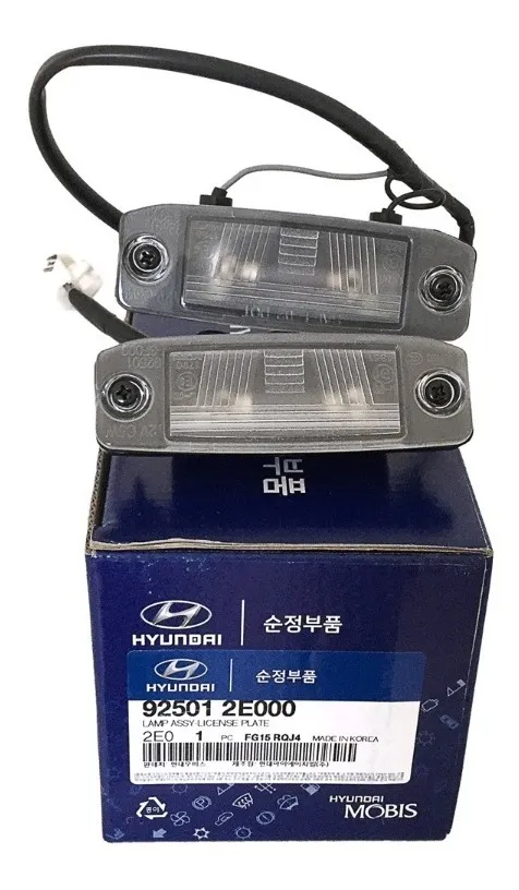 Lanterna Placa Hyundai Tucson 2006 A 2016