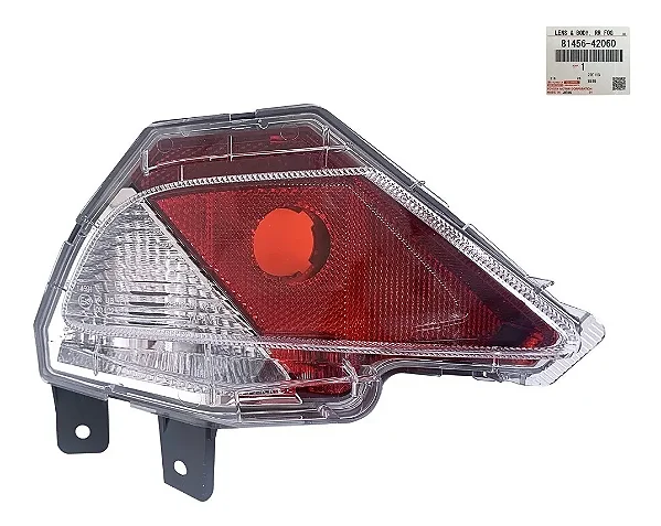 Lanterna Refletora Lado Esquerdo Toyota Rav4 2016 A 2018