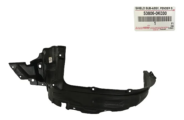 Parabarro Dianteiro Lado Esquerdo Toyota Hilux 2009 A 2011