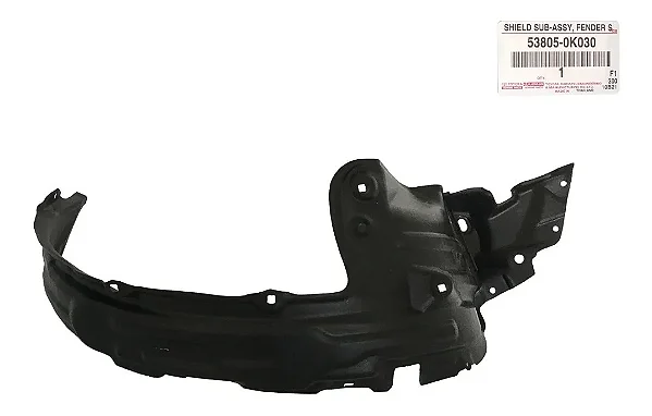Parabarro Dianteiro Lado Direito Toyota Hilux 2009 A 2011