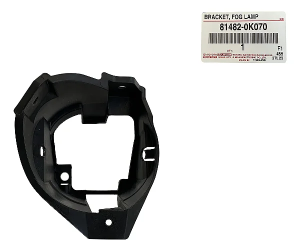 Suporte Farol Neblina Lado Esquerdo Toyota Hillux 2005/2012