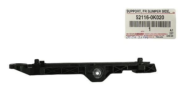 Suporte Parachoque Dianteiro Lado Esquerdo Sw4 2005/11