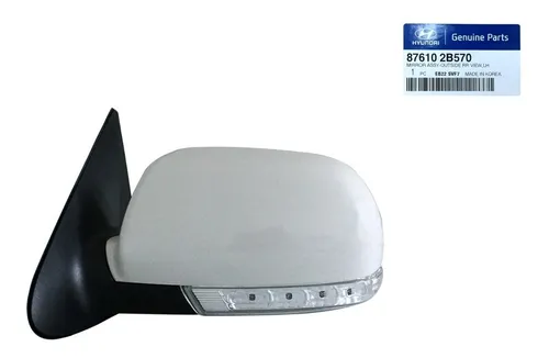 Retrovisor Lado Esquerdo Hyundai Santa Fe 2009/12