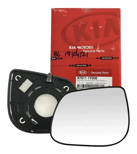Lente Espelho Retrovisor Esquerdo Kia Picanto 2011 A 2012