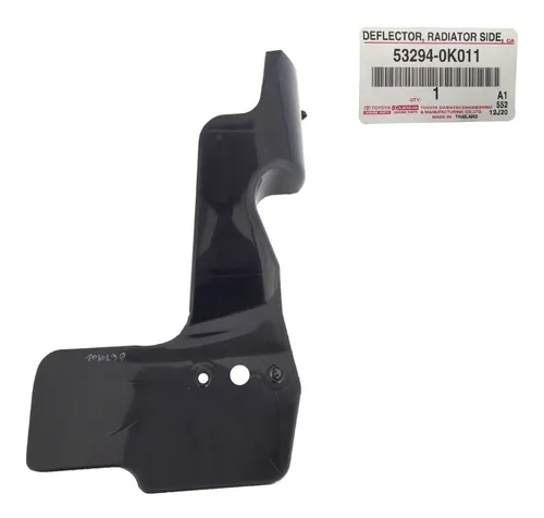 Defletor Radiador Lado Esquerdo Hilux 2008/12
