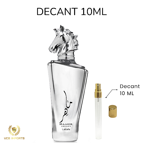 Decant Maahir Legacy Lattafa - 10ml - Eau de Parfum - Masculino