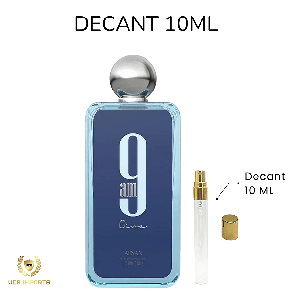 Decant 9 AM Dive Afnan - 10ml - Eau de Parfum - Feminino