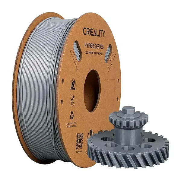 Filamento 3D Creality Hyper ABS Cinza - 3301020041