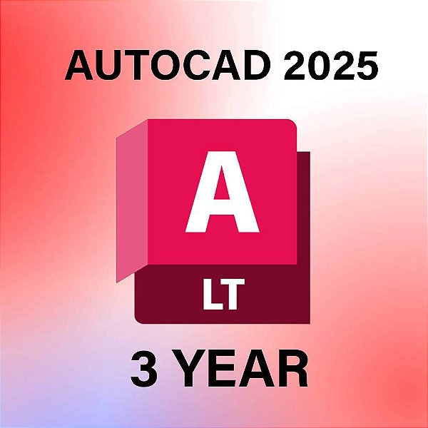 AutoCAD LT 2025 Commercial New Single-user ELD 3-Year Subscription 057Q1-WW9153-L317