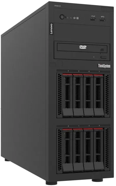 Servidor Lenovo ISG ST250v3 Intel Xeon E-2436 6C 16GB 7DCES1HB00