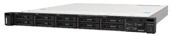Servidor Lenovo ISG SR250v3 Intel Xeon E-2468 8C 16GB 7DCLA013BR