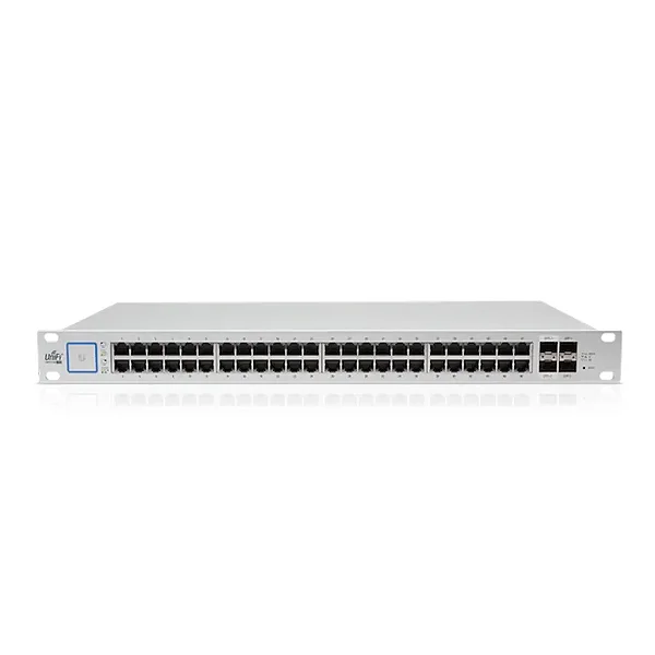 Switch Ubiquiti UniFi 48 Portas PoE + 2SFP + 2SFP+ US-48-500W