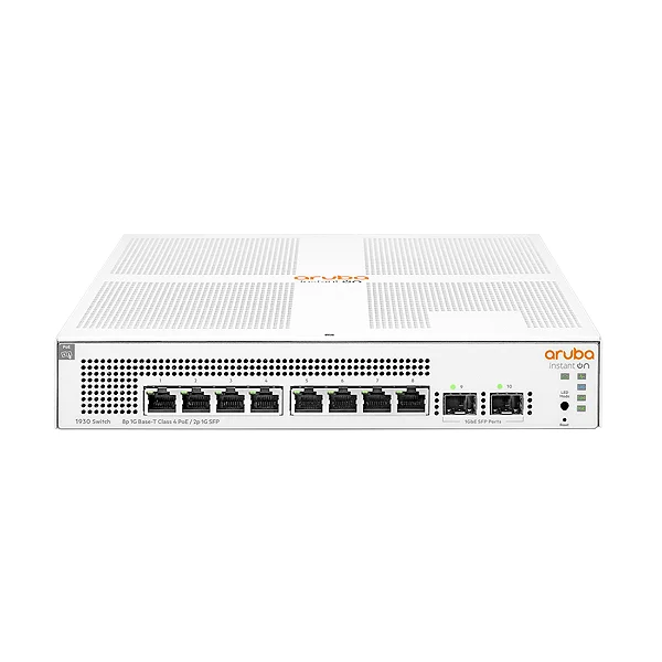 Switch HPE Aruba IOn 1930 8G PoE + 2SFP (124W) JL681A