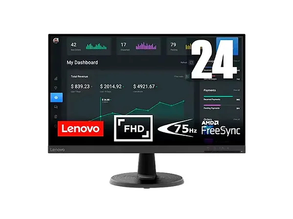 Monitor Lenovo ThinkVision 23.8" E24-40 IPS 64BAMAR1BR