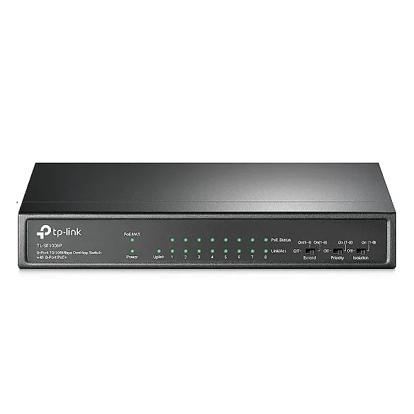 Switch TP-LINK, Switch de Mesa, Switch TP-LINK de Mesa TL-SF1009P, Switch TL-SF1009P