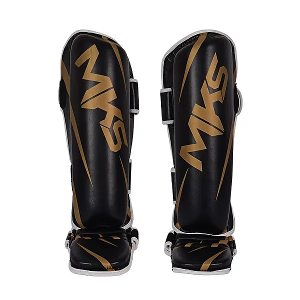 Caneleira MKS Champions III - Preto/Dourada