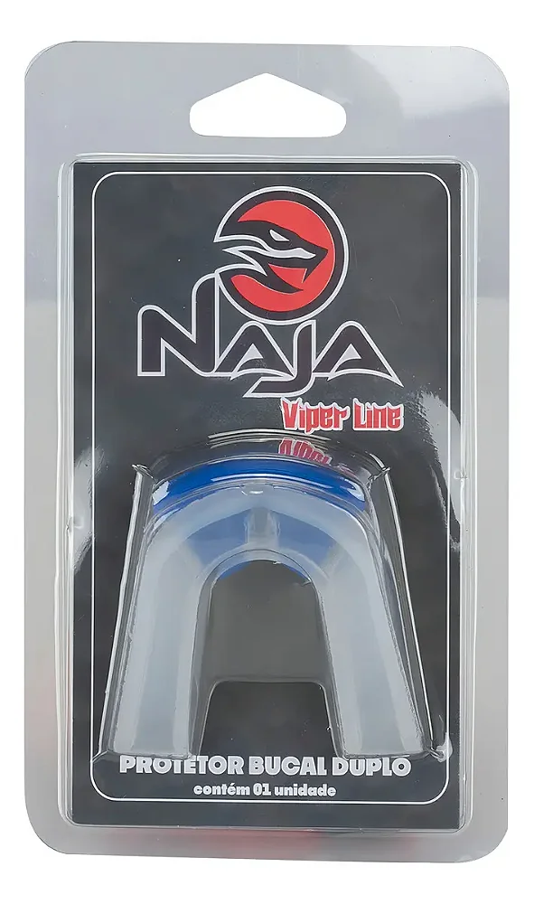 Protetor Bucal Naja Duplo Extreme Transparente