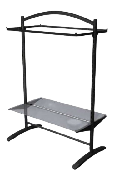 Kit Completo Arara Central Luxo com Estrutura Cremalheira Reforçada + Acessórios