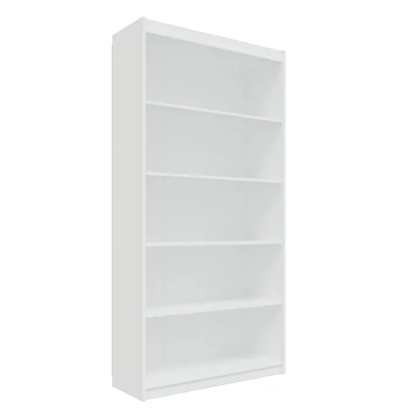 Estante com Prateleiras para Loja – Super Resistente MDF Branco 15mm com 1,85 M de Altura x LARG: 0.90 x PROF: 0.32 - Direto da Fábrica
