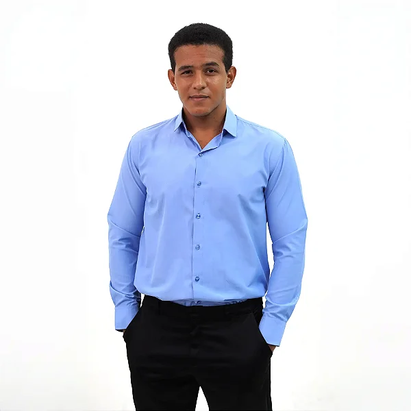 Camisa Social Clássica Masculina (manga longa)