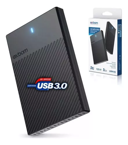CASE EXTERNO CGHD-36 USB 3.0 PARA HDD2,5" SSD E SATA
