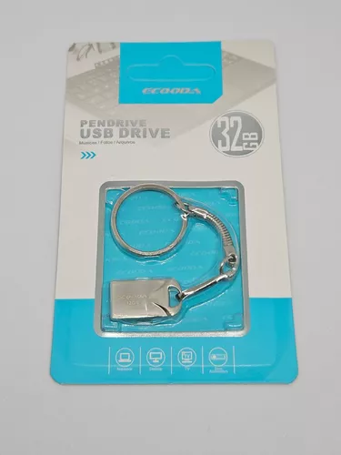 PEN DRIVE ECOODA 32GB MINI CHAVEIRO