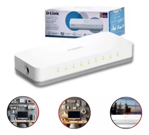 SWITCH D-LINK DES-1008C 8P