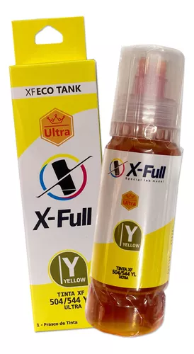 TINTA X-FULL YL COMPATÍVEL P/ EPSON T544 T504 L3150 L3250