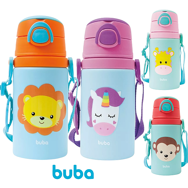 GARRAFA DE ALUMINIO BUBA  - ANIMAL FUN