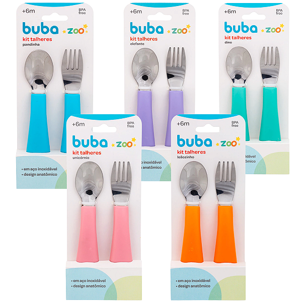 KIT TALHERES BUBA ZOO