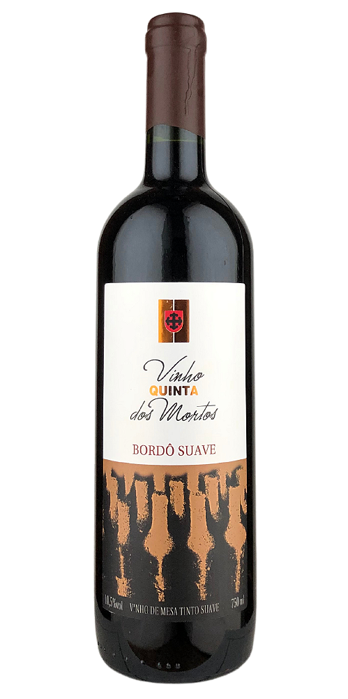 Vinho dos Mortos Tinto Suave Bordô