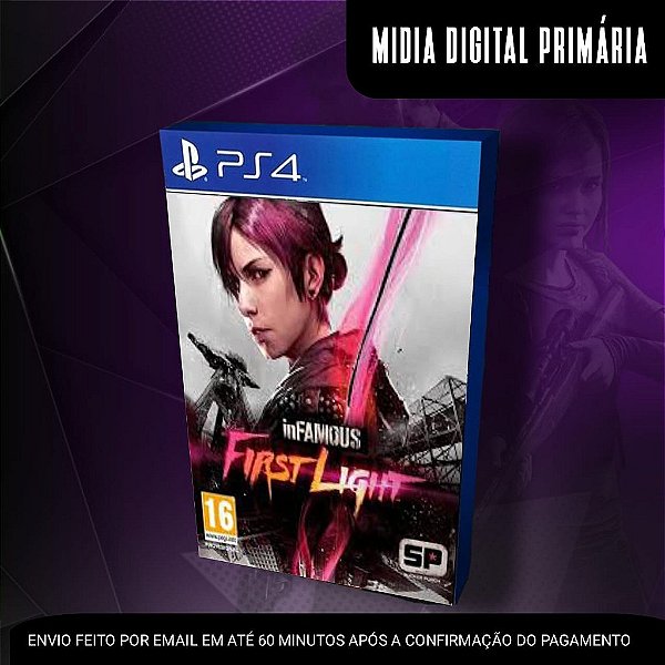 Infamous First Light Ps4 Mídia Digital (Primária)