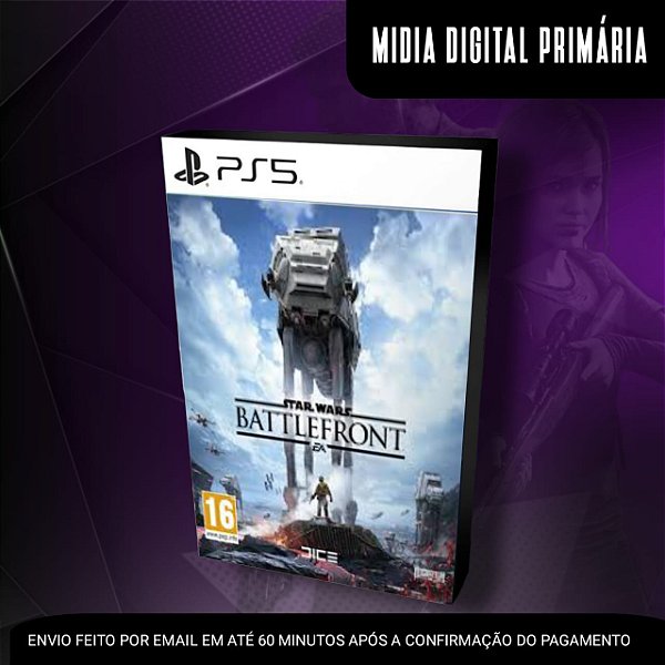 Star Wars Battlefront Ps5 Mídia Digital (Primária) (Retrocompatível)