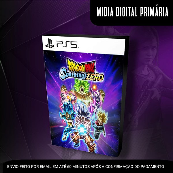 Dragon Ball Sparking! Zero Ps5 Mídia Digital (Primária)