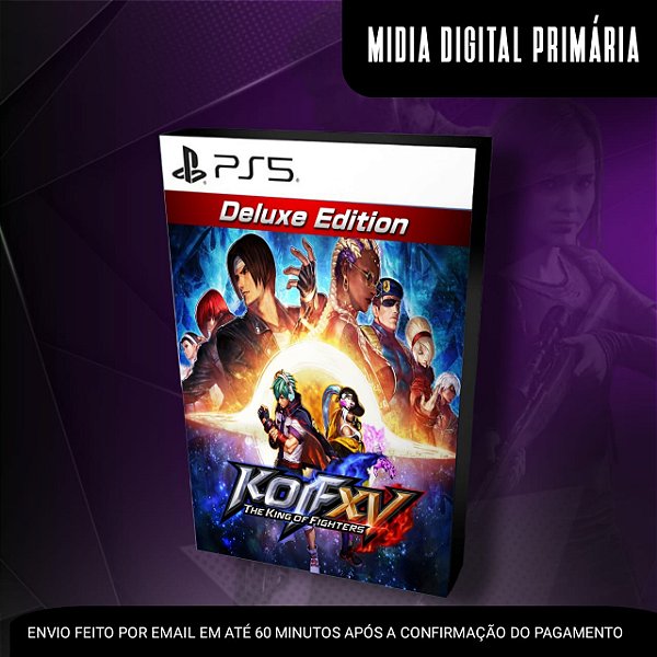 THE KING OF FIGHTERS XV Deluxe Edition Ps5 Mídia Digital (Primária)