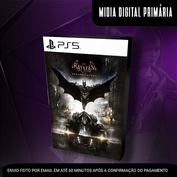 Batman Arkham Knight Ps5 Mídia Digital (Primária) (Retrocompatível)
