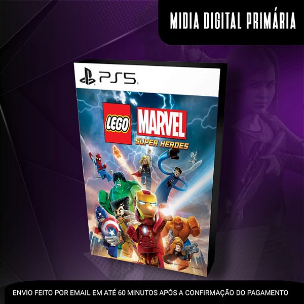 Lego Marvel Super Heroes Ps5 Mídia Digital (Primária) (Retrocompatível)