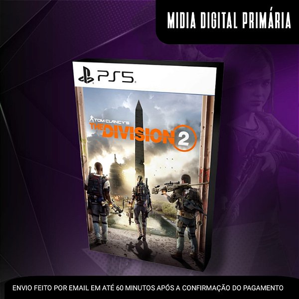 Tom Clancy’s The Division 2 Ps5 Mídia Digital (Primária) (Retrocompatível)