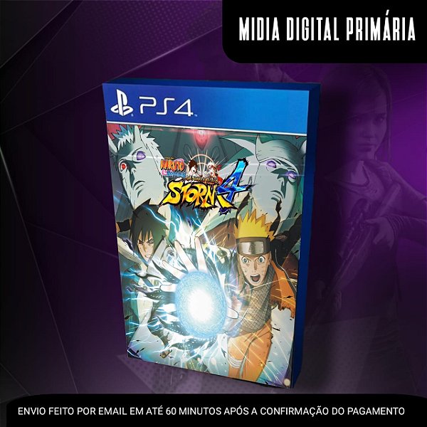 Naruto Shippuden Ultimate Storm 4 Ps4 Mídia Digital (Primária)