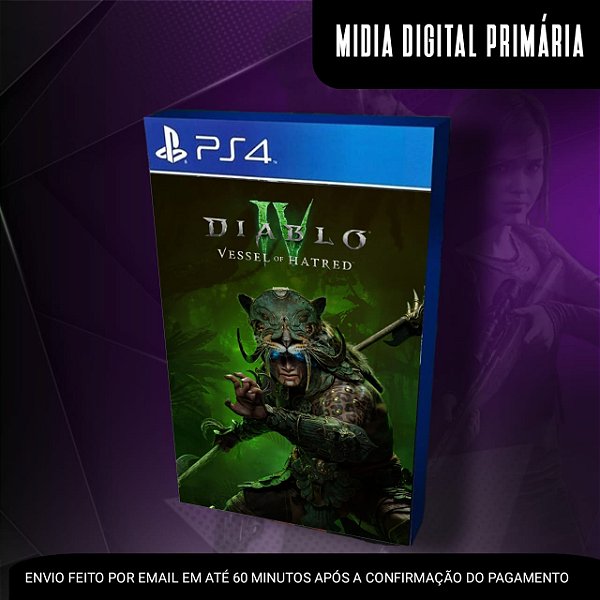Diablo 4 + Vessel of Hatred Ps4 Mídia Digital (Primária)