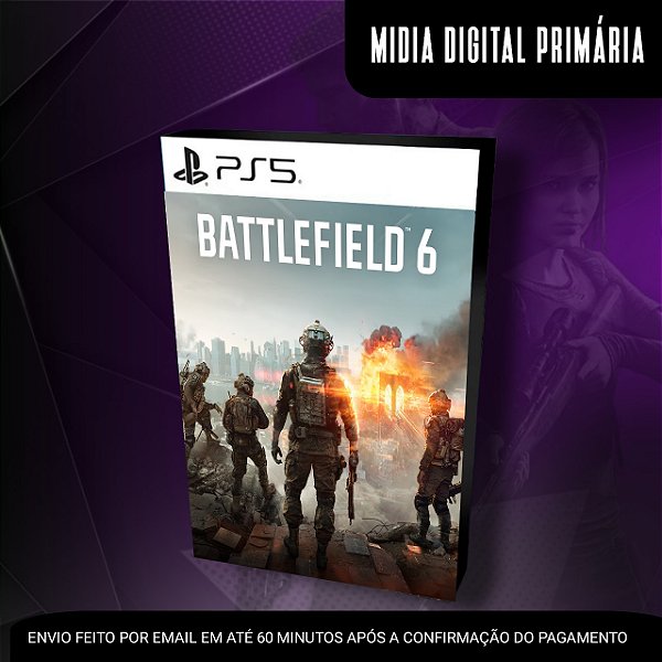 Battlefield 6 Ps5 Mídia Digital (Primária) - Pré-Venda