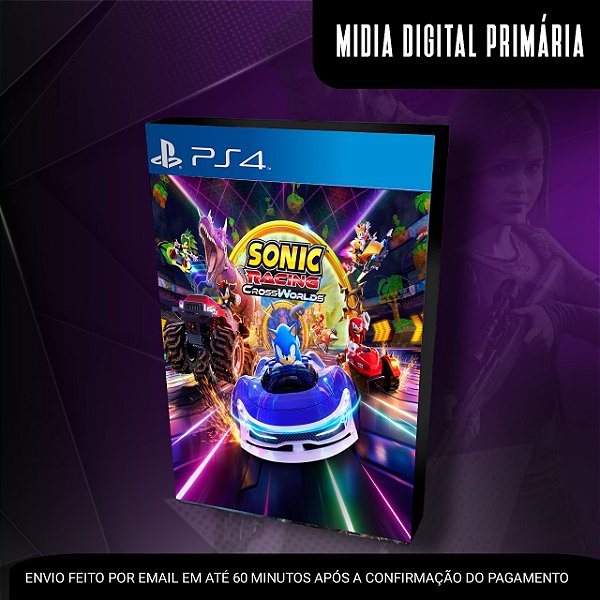 Sonic Racing: CrossWorlds Ps4 Mídia Digital (Primária)