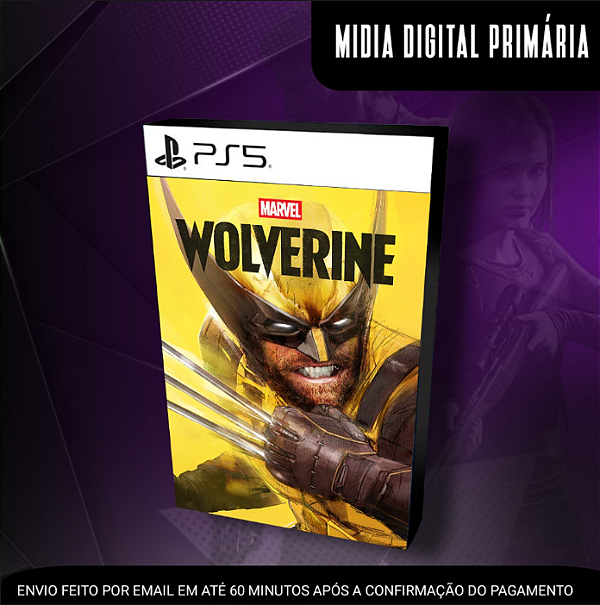Pré Venda - Marvel's Wolverine Ps5 Mídia Digital - Versão Standard